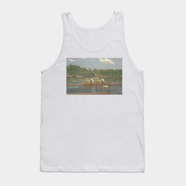 The Biglin Brothers Racing by Thomas Eakins Tank Top by Classic Art Stall